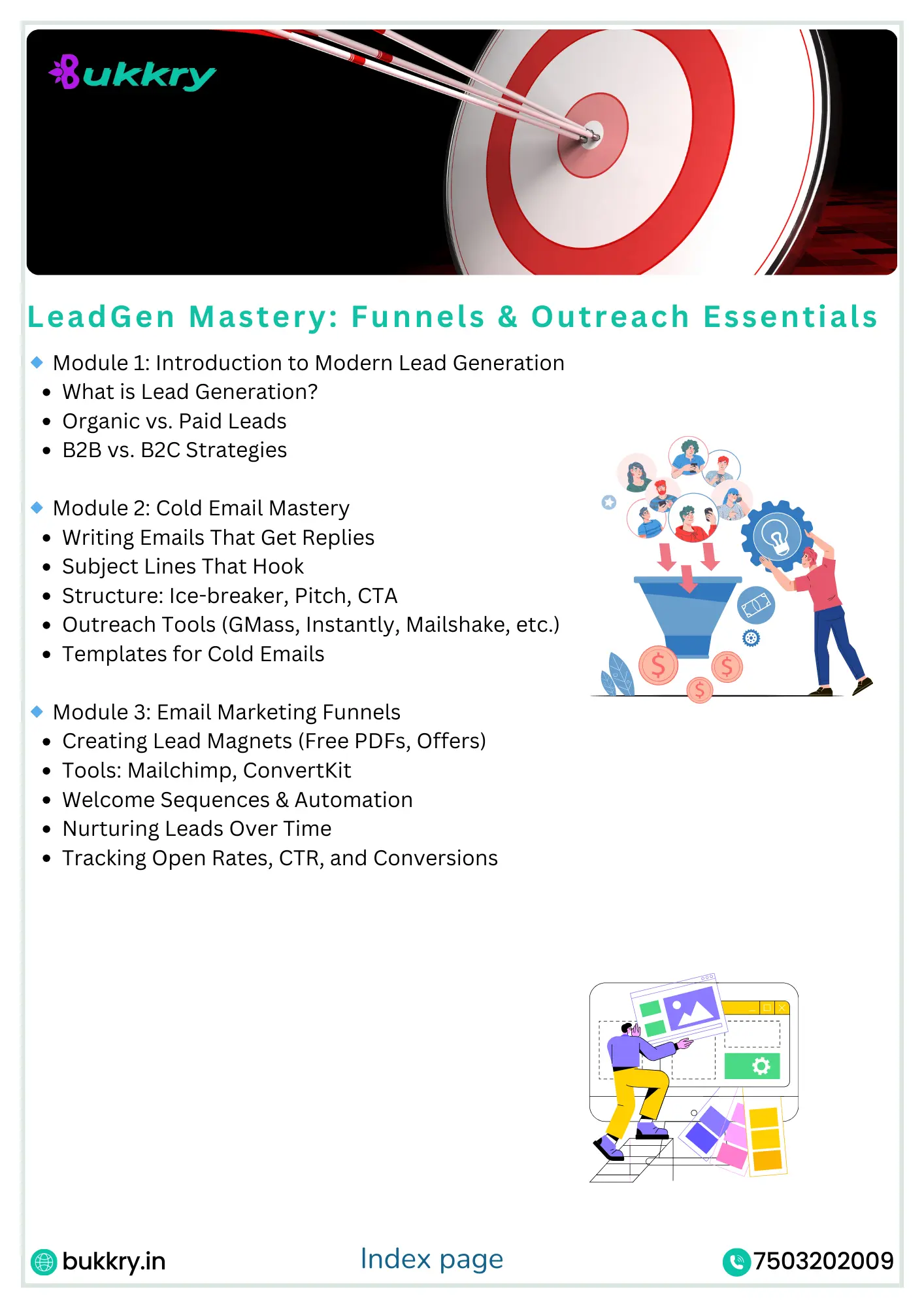 LeadGen Mastery: Funnels, Outreach & Freelance Skills
