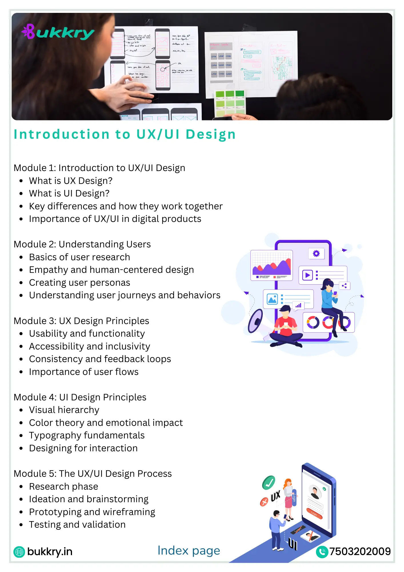 UX/UI Design Fundamentals Course by Bukkry