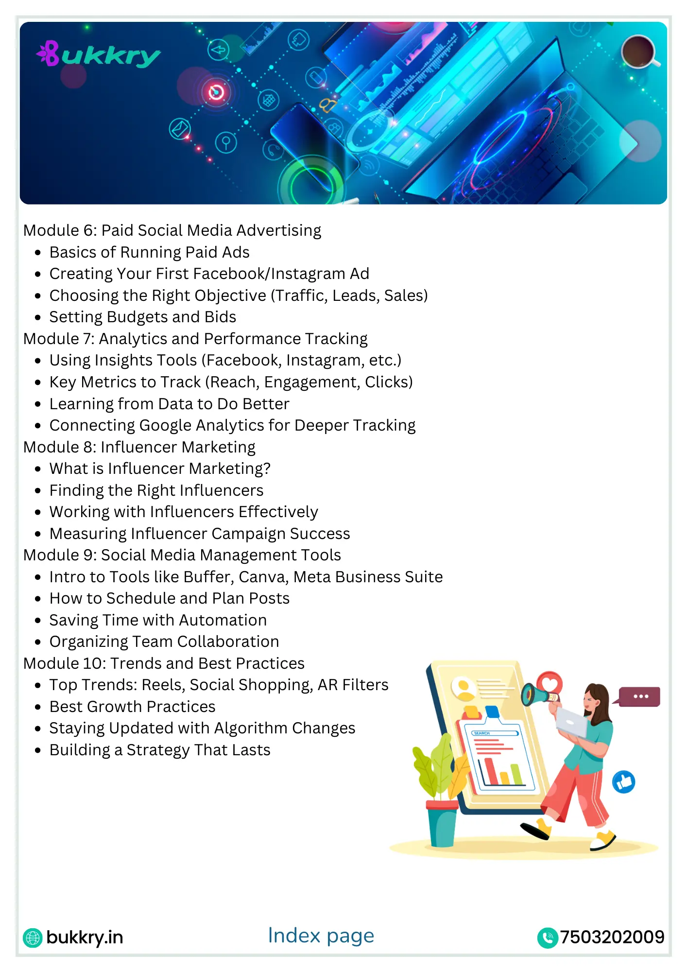 Master Social Media Marketing with Bukkry & Earn ₹70K/Month