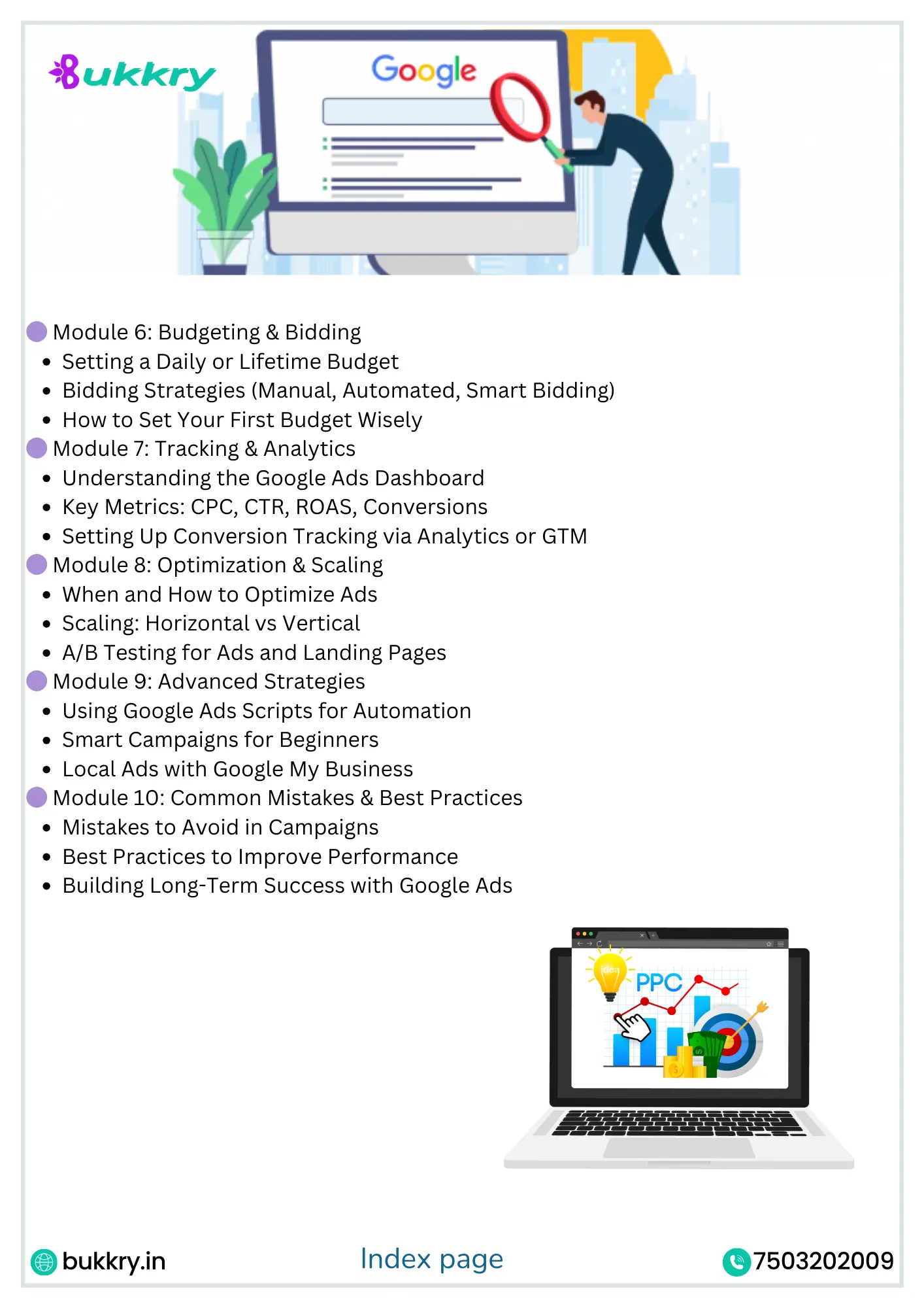 Google Ads Mastery: Start Earning ₹70K/month with Bukkry