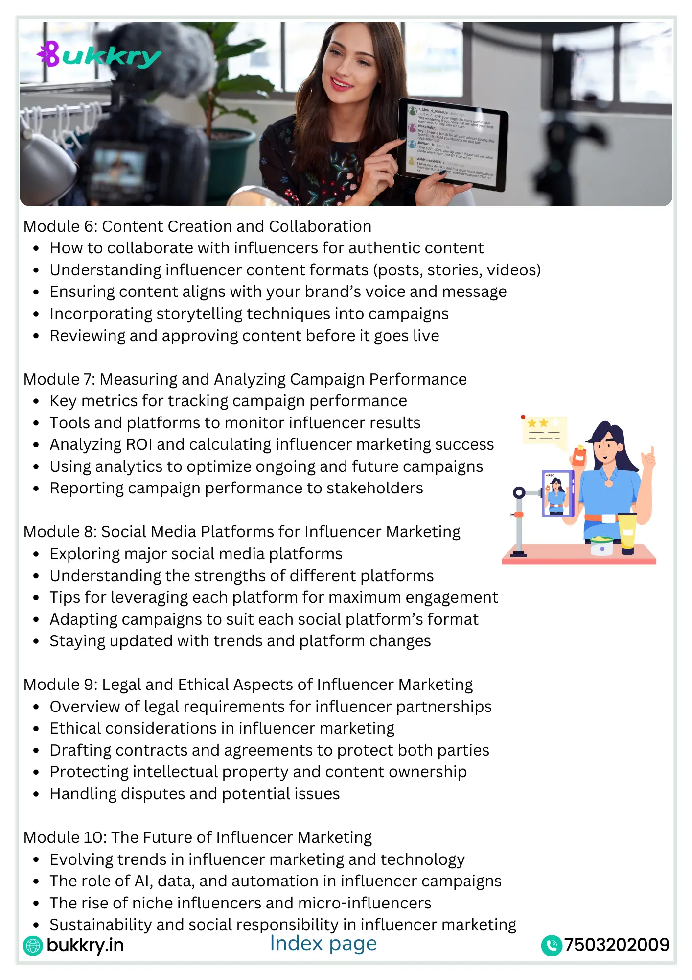 Bukkry Influencer & Brand Partnership Course