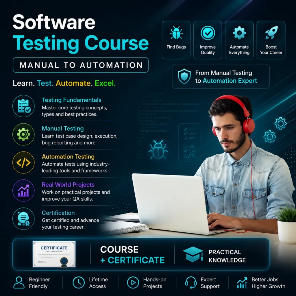 Master Software Testing: Manual to Automation from Bukkry