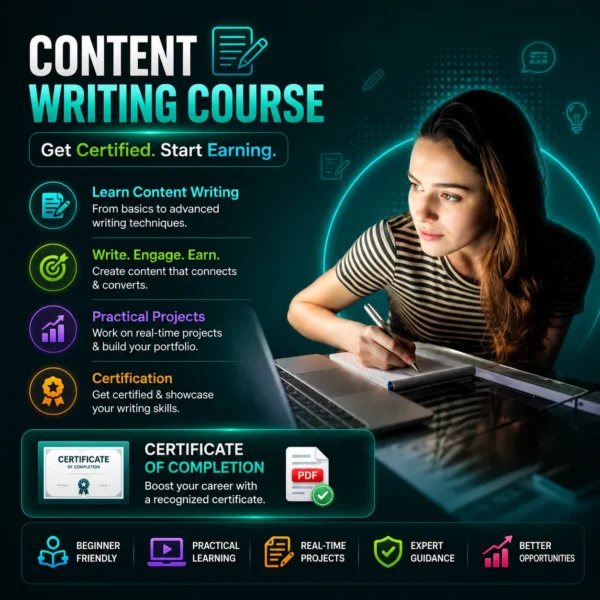 Content Writing Course with Certification by Bukkry