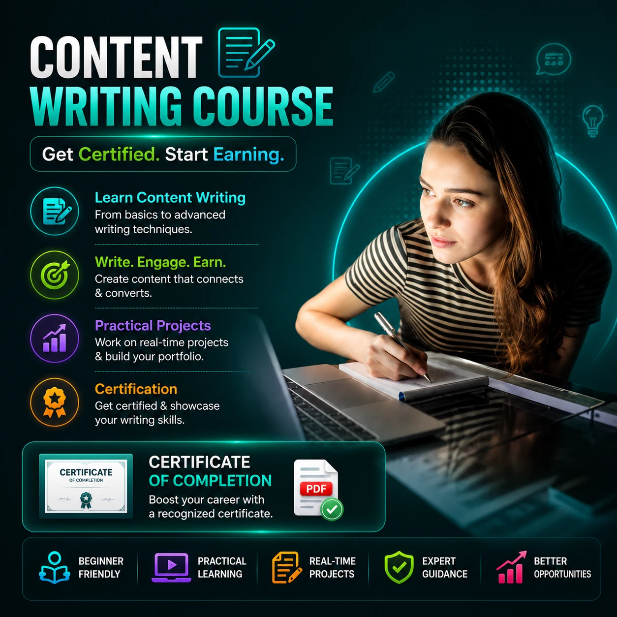 Content Writing Course with Certification by Bukkry
