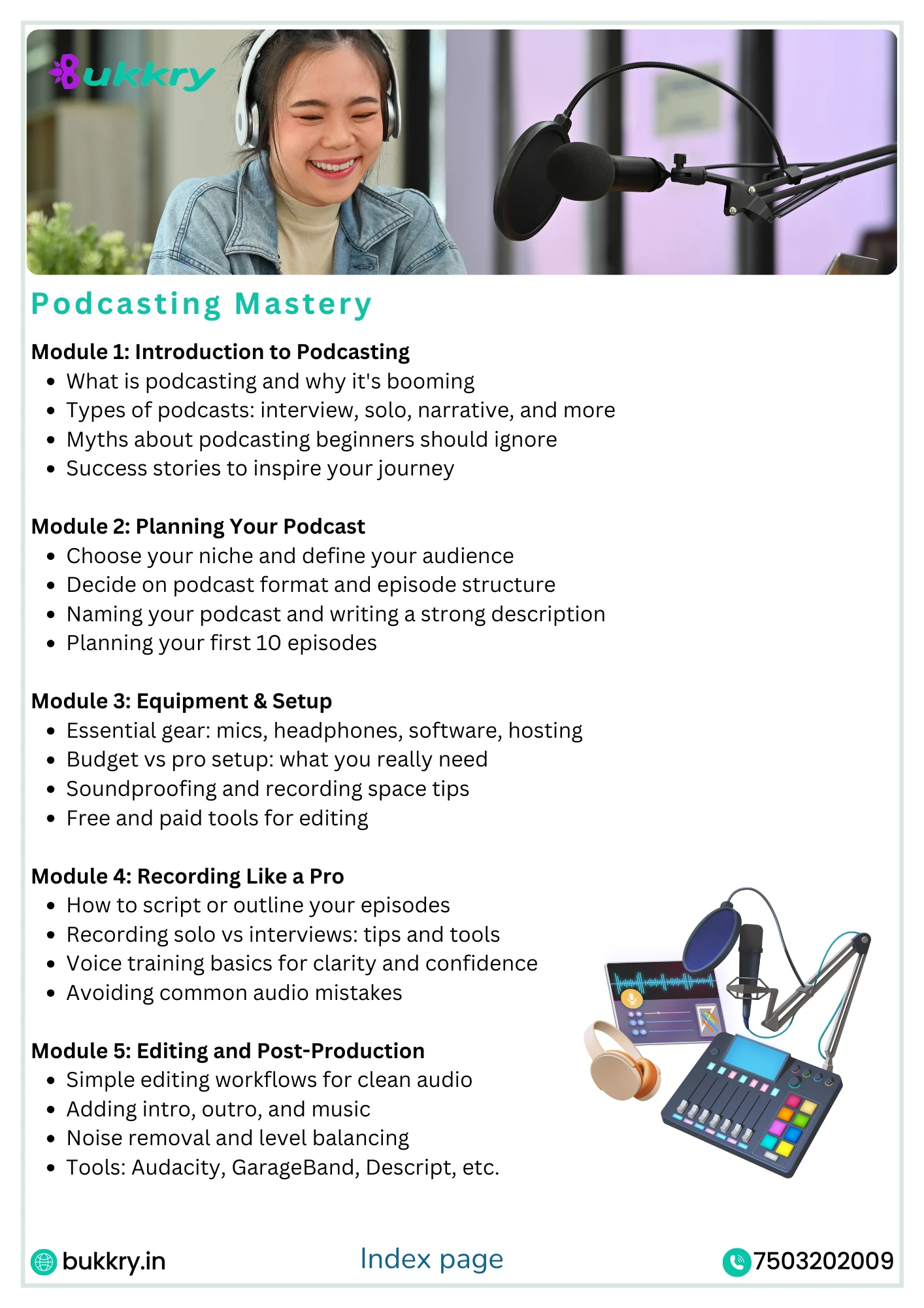 Master podcasting from scratch to pro-level success