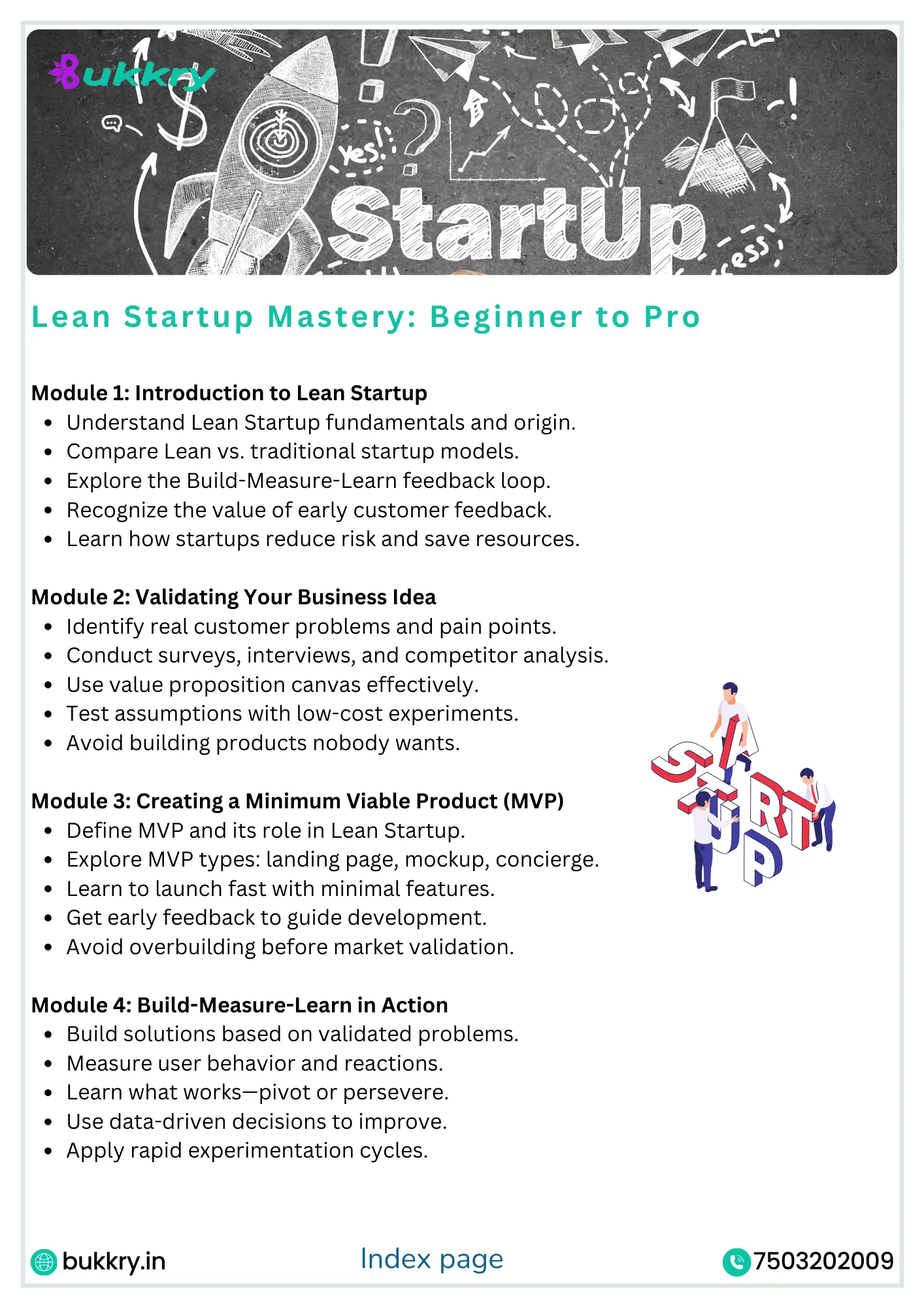 Lean Business Mastery Certificate by Bukkry