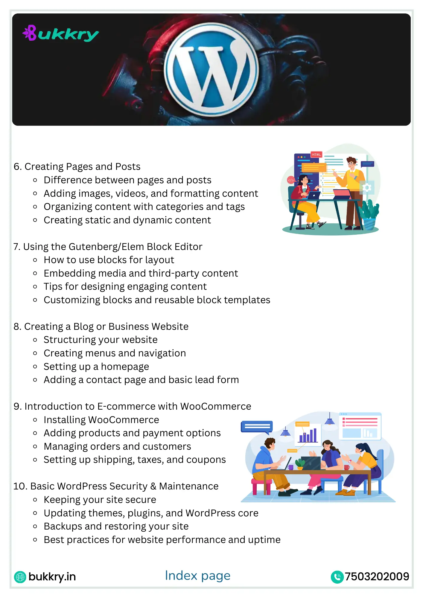 WordPress Website Mastery Course by Bukkry