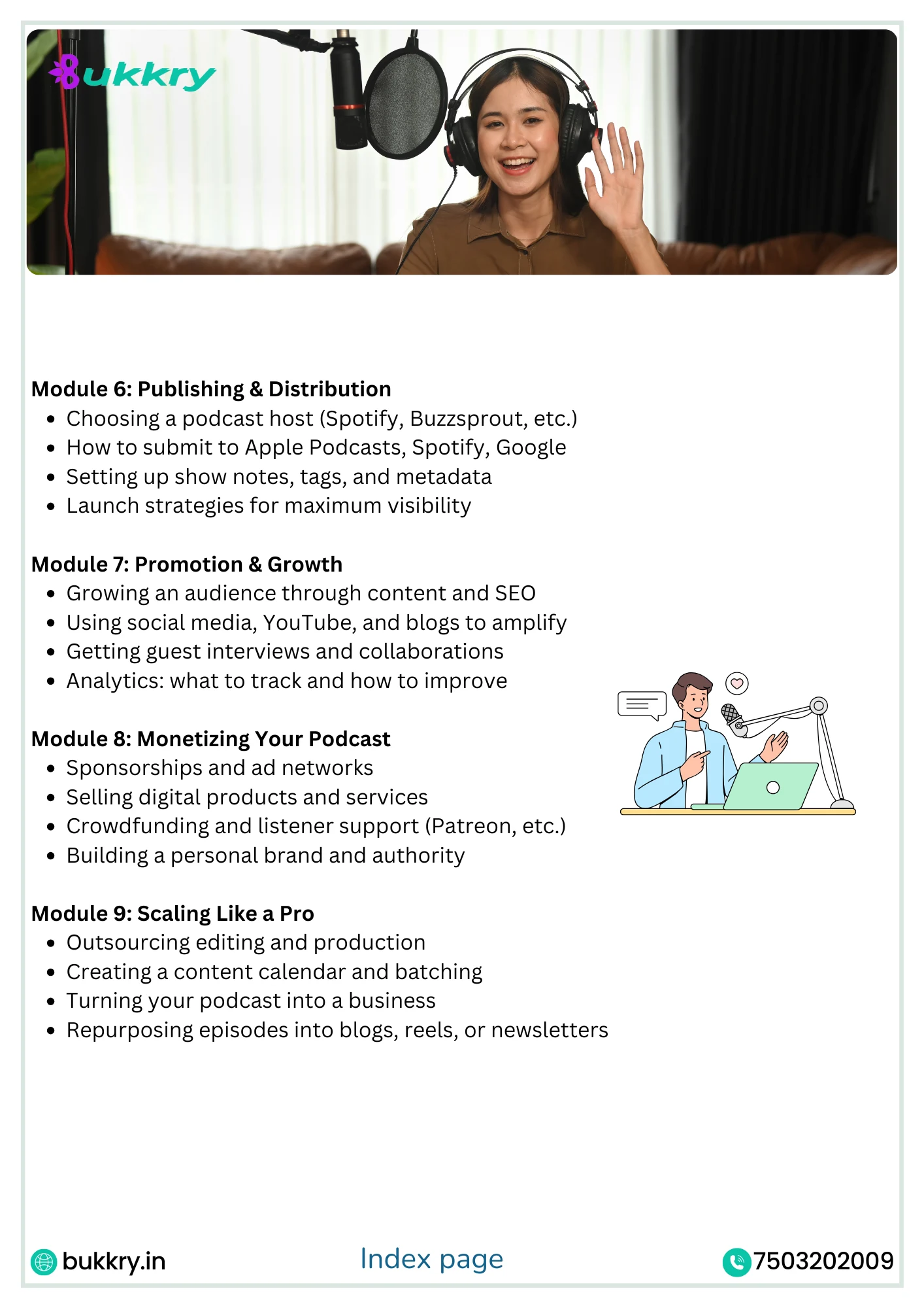 Master podcasting from scratch to pro-level success