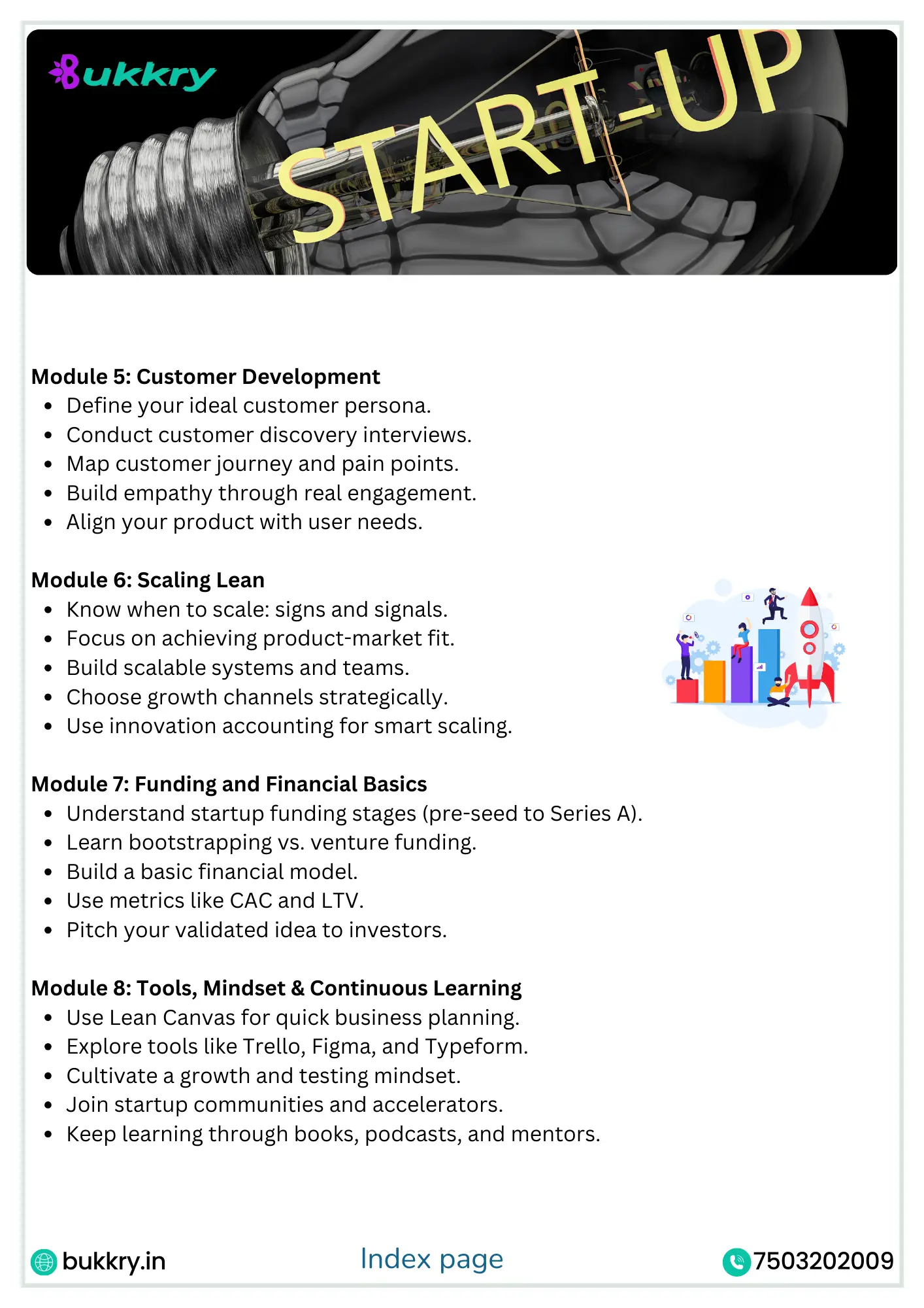 Lean Business Mastery Certificate by Bukkry