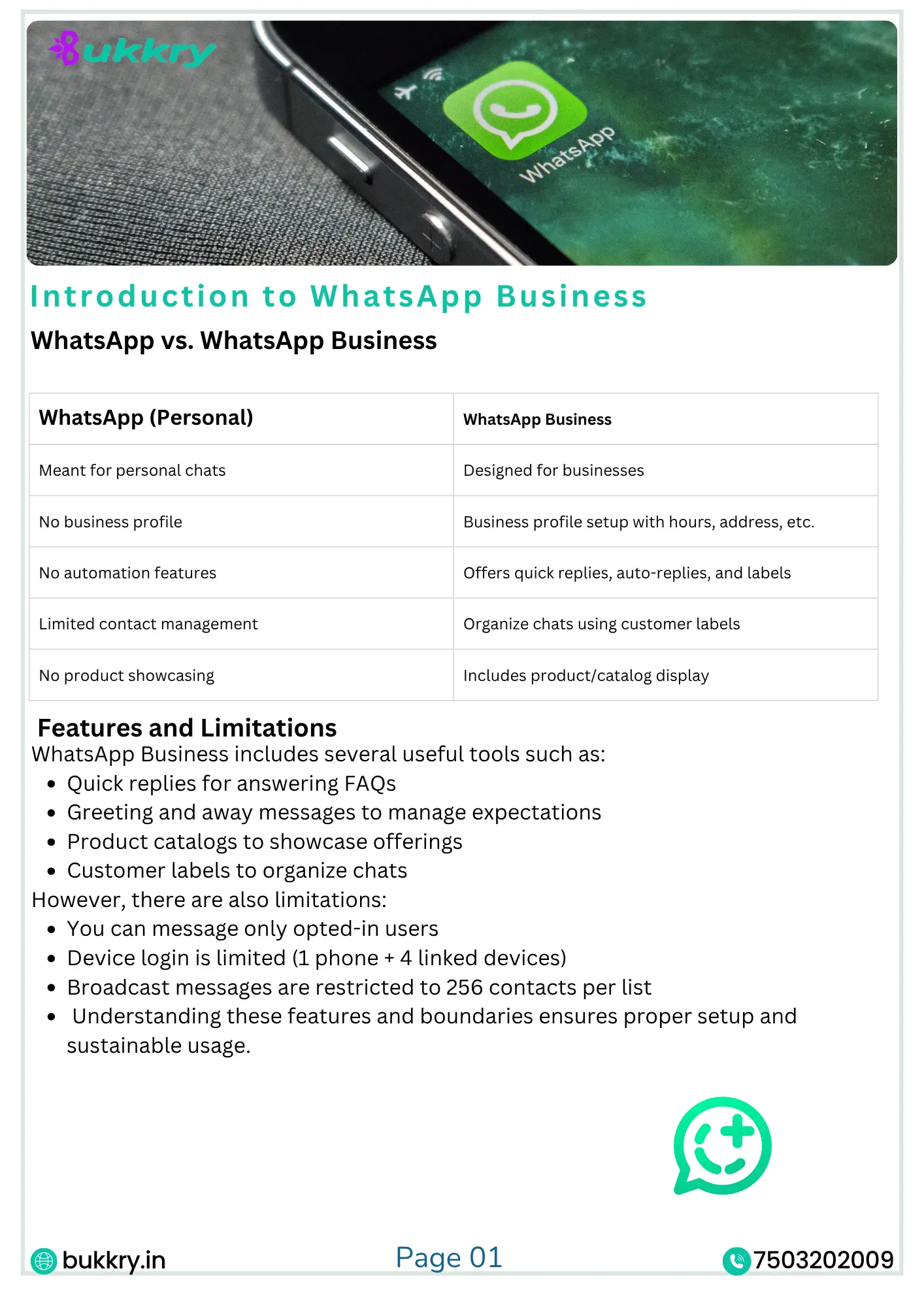 WhatsApp Automation Mastery Course by Bukkry