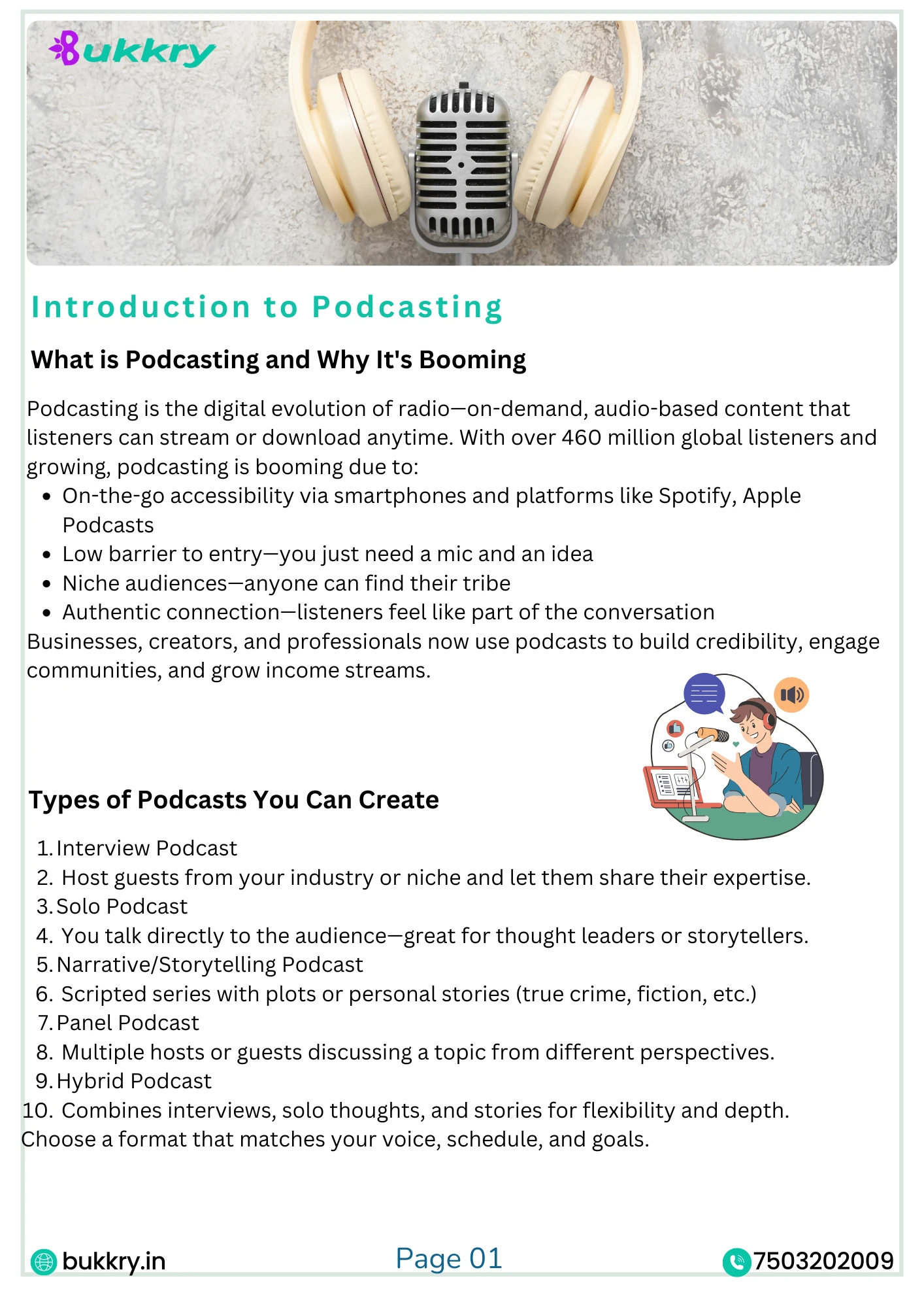 Master podcasting from scratch to pro-level success