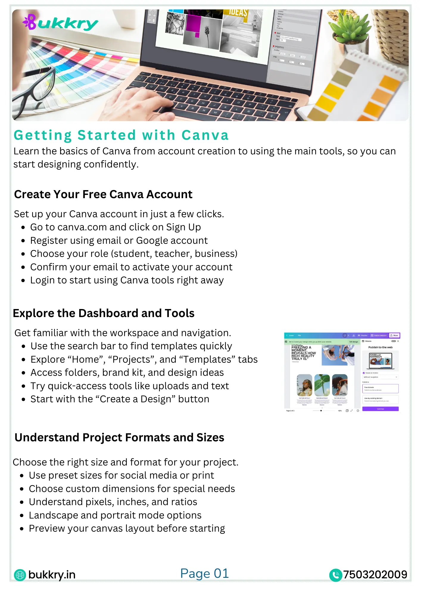 Canva Design Mastery Course by Bukkry – Learn & Create