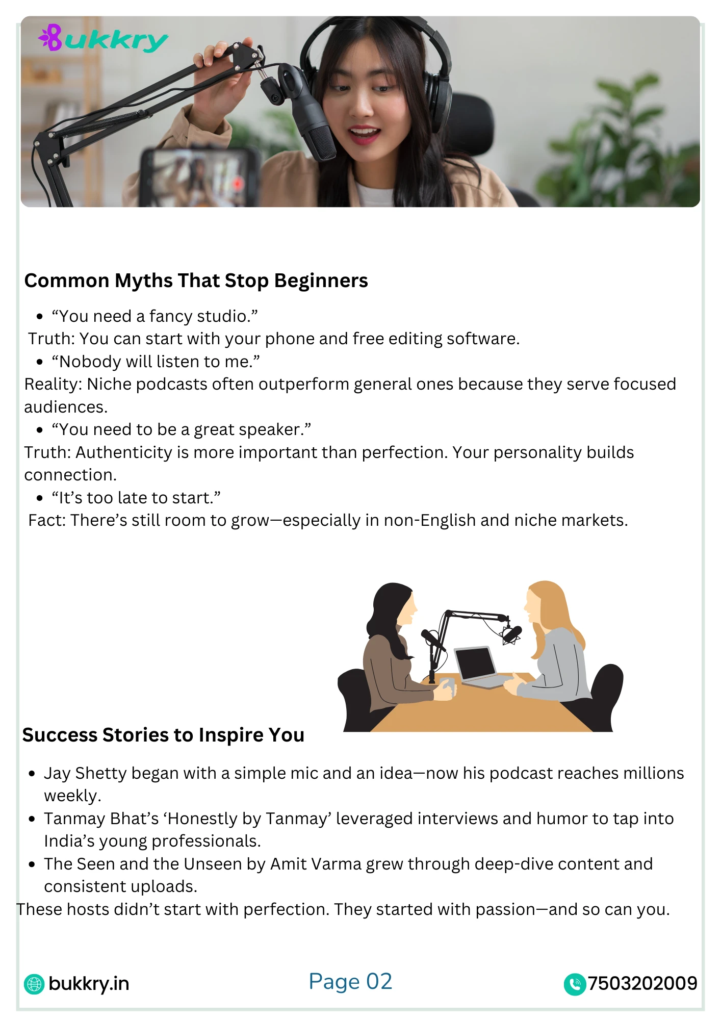 Master podcasting from scratch to pro-level success