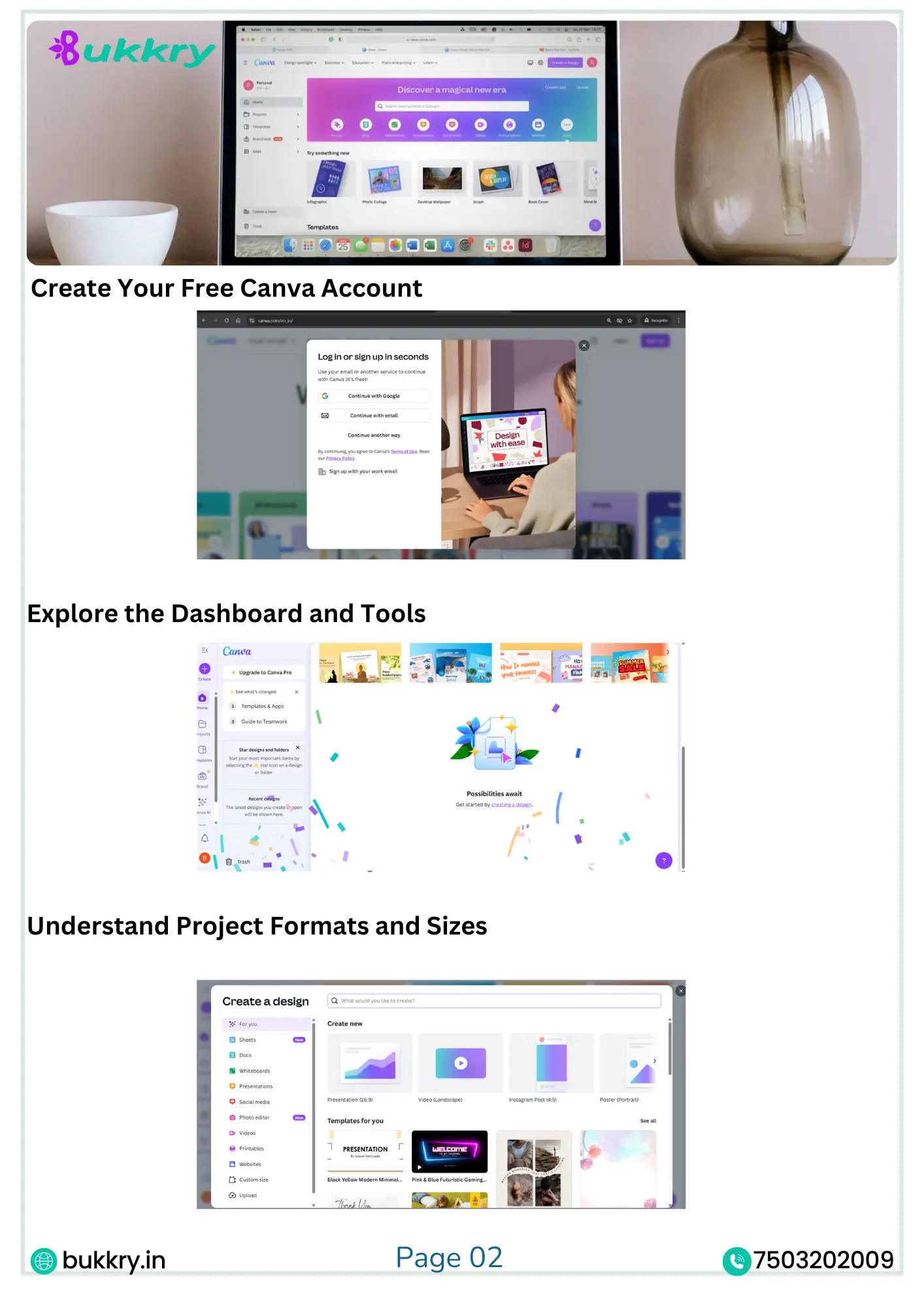 Canva Design Mastery Course by Bukkry – Learn & Create