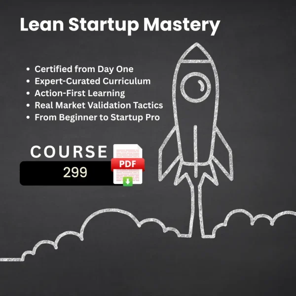 Lean Business Mastery Certificate by Bukkry