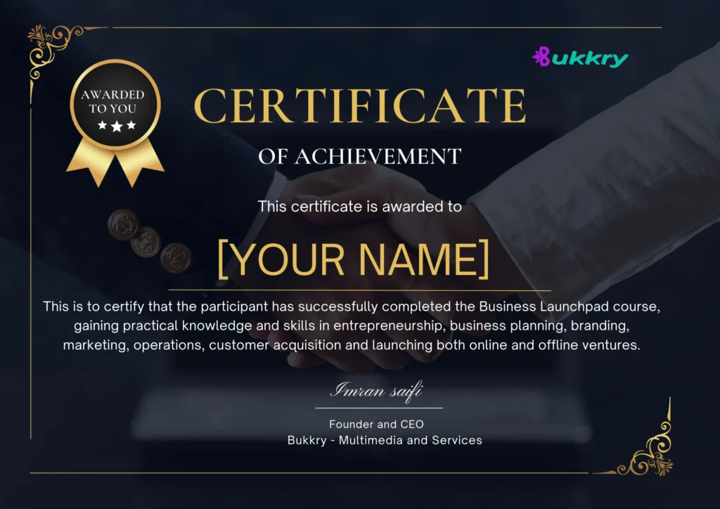 Business Launchpad by Bukkry: Start, Grow and Succeed