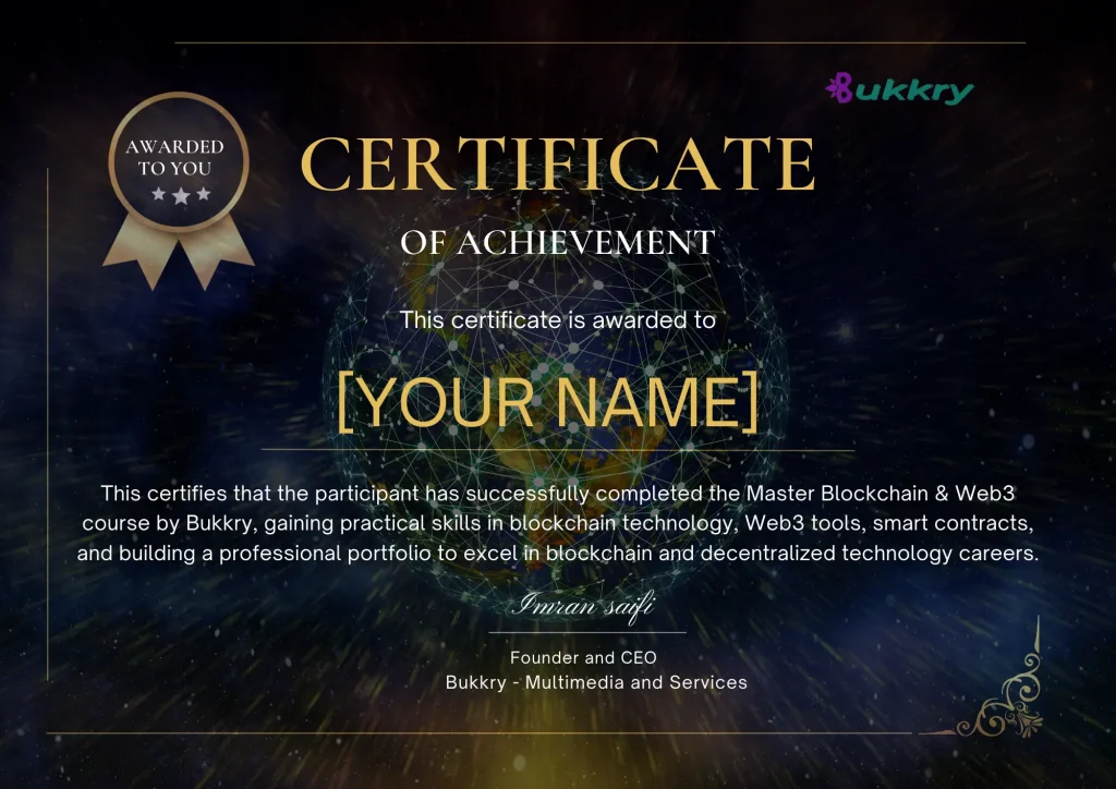Master Blockchain and Web3 course by Bukkry - Learn Now