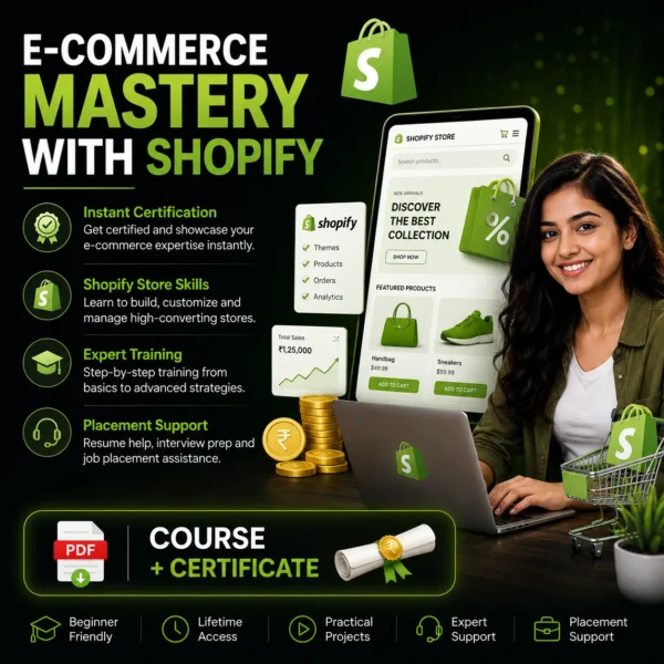 Shopify E-commerce Mastery Course by Bukkry