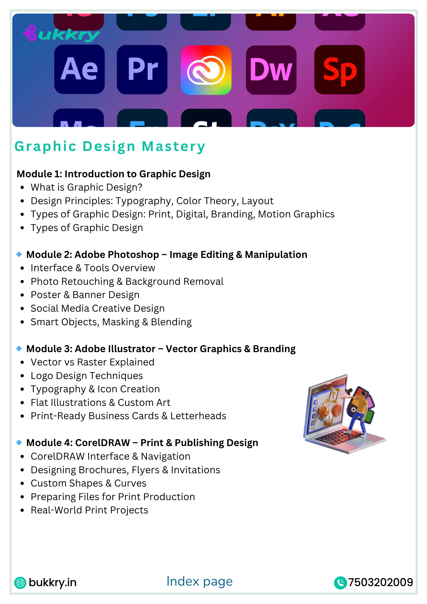 Graphic Design Mastery Course by Bukkry – Learn Pro Tools
