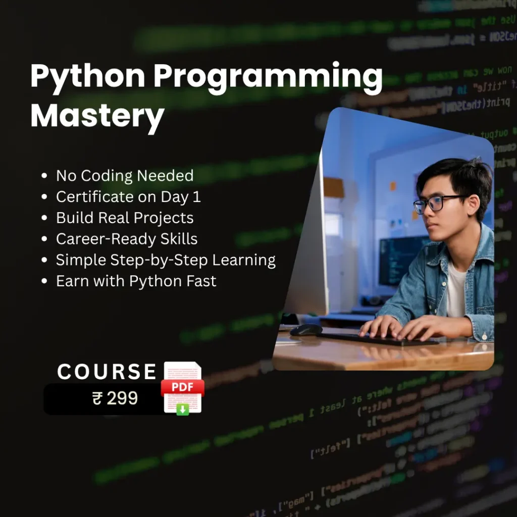 Master Python Programming with Real Projects – Bukkry