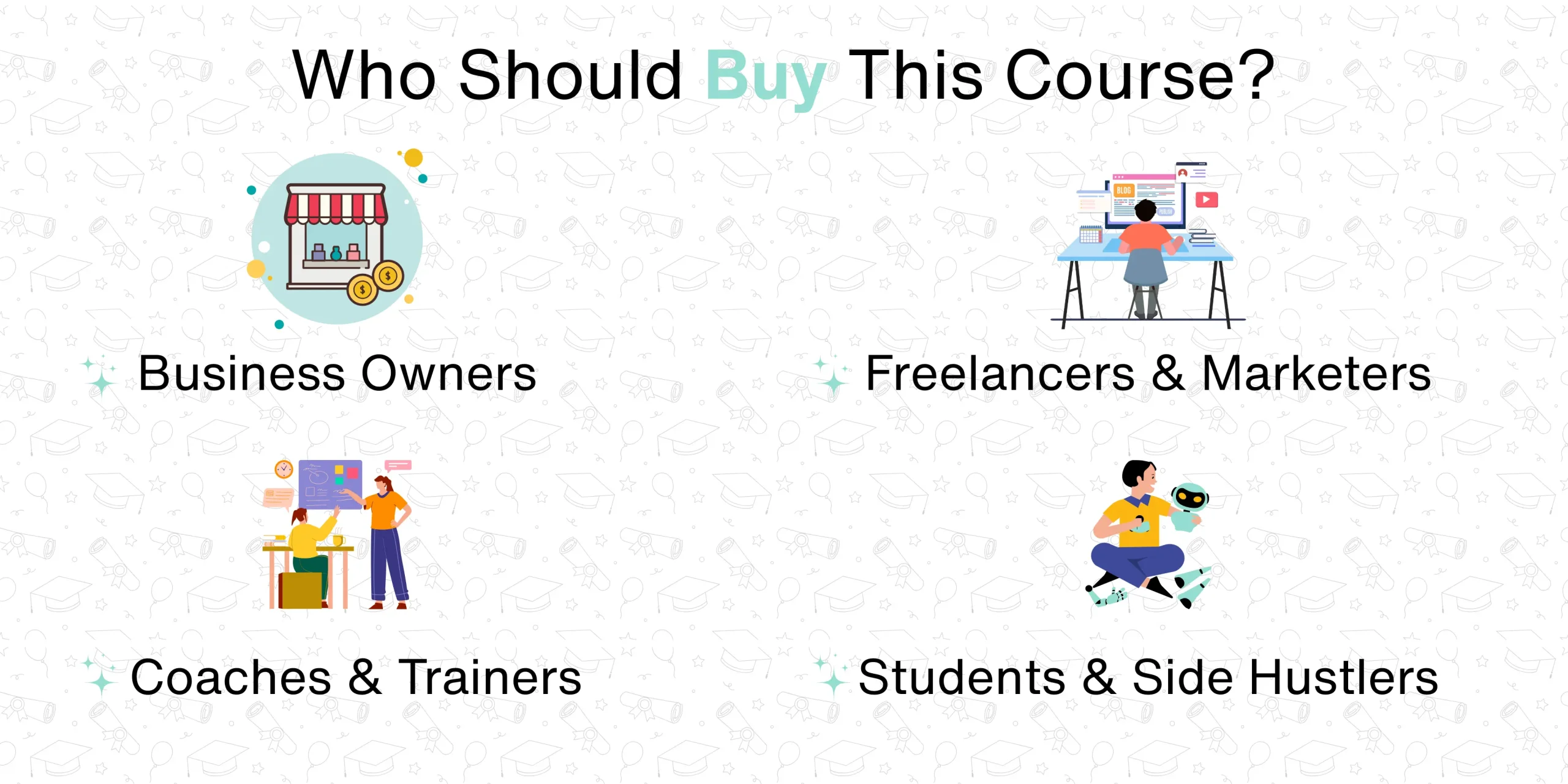 For business owners, coaches, freelancers, and students
