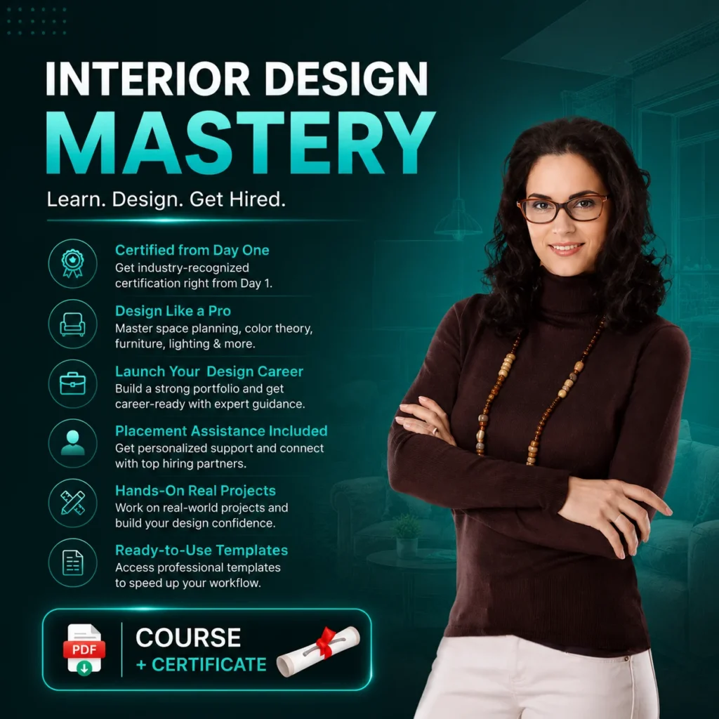 Interior Design Mastery Course by Bukkry