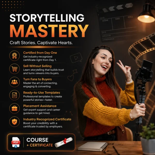 Storytelling Mastery course by Bukkry